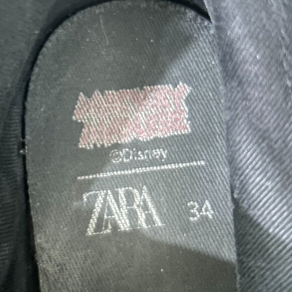 Zara | Disney Mickey Mouse Patent Leather‎ Combat Boots | SZ 34 (US Size 2) - Picture 9 of 13